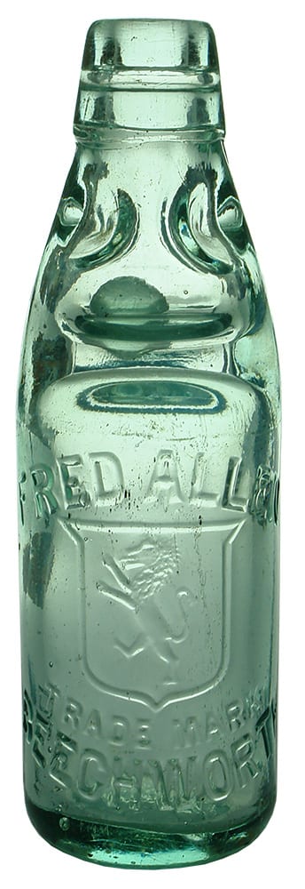 Fred Allen Beechworth Lion Codd Marble Bottle
