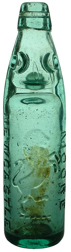 Moore Newcastle Antique Codd Marble Bottle