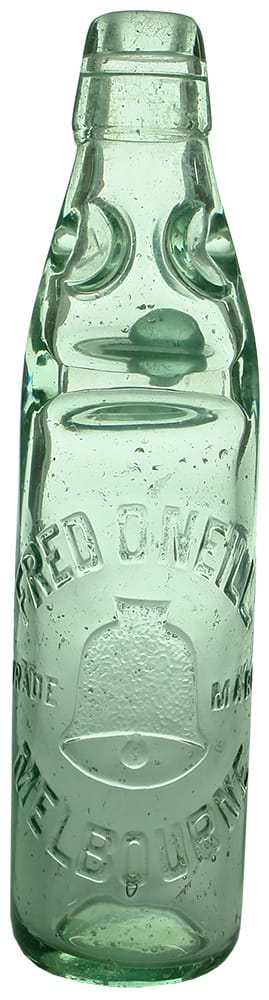 Fred O'Neill Melbourne Codd Marble Bottle