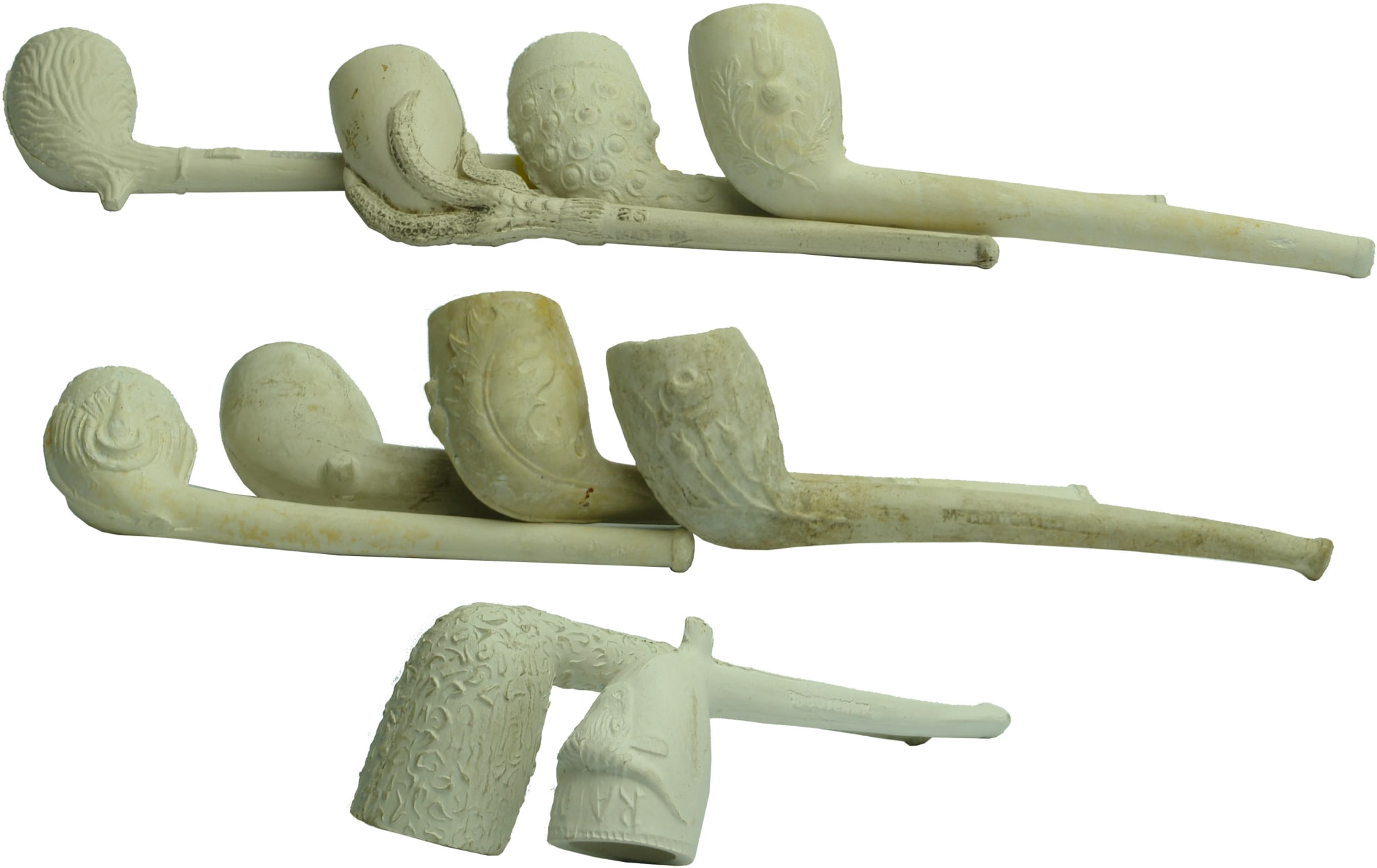 Antique Clay Pipes