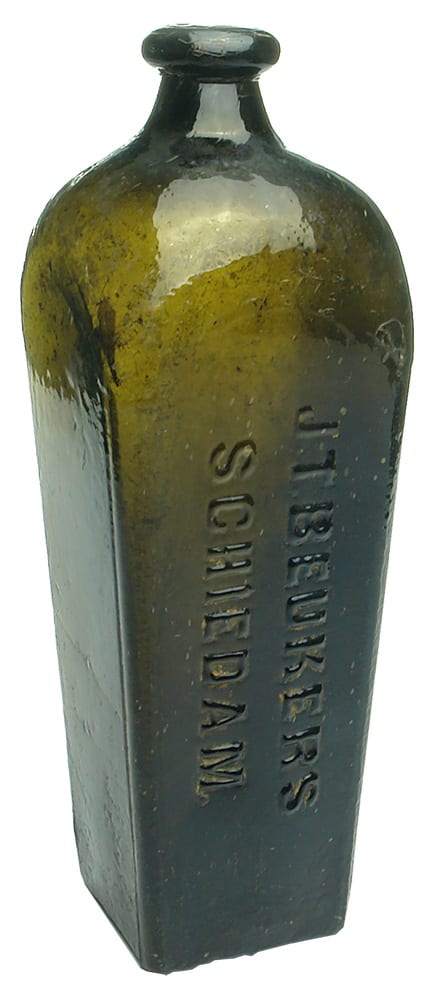 Beukers Schiedam Antique Gin Bottle