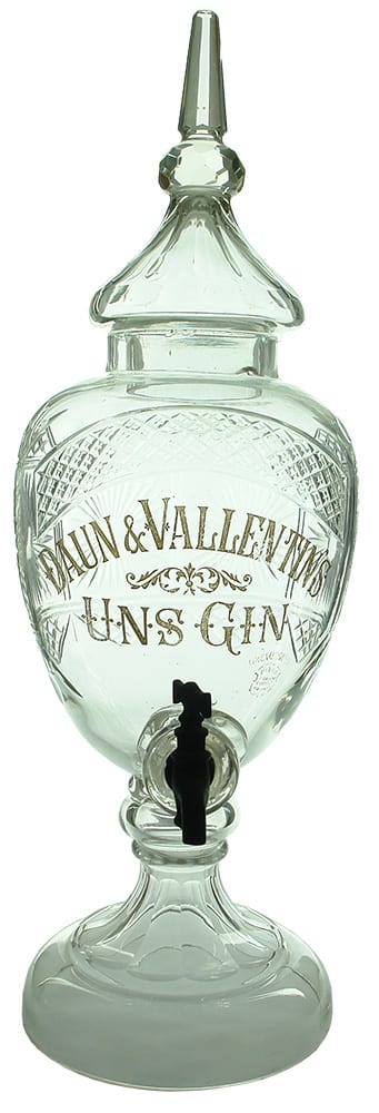 Daun Vallentin UNS Gin Back Bar Dispenser