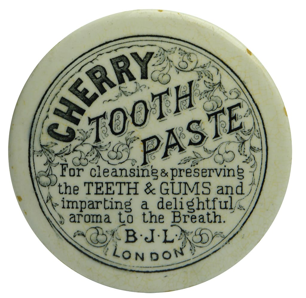 Cherry Tooth Paste London Pot Lid