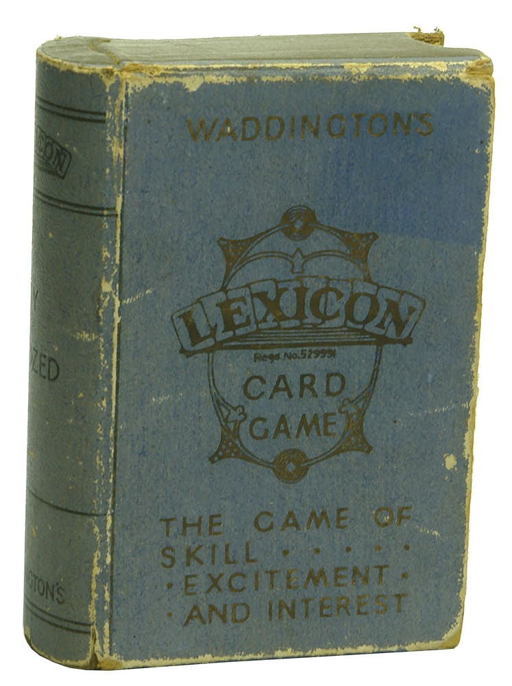 Waddington's Lexicon Card Game