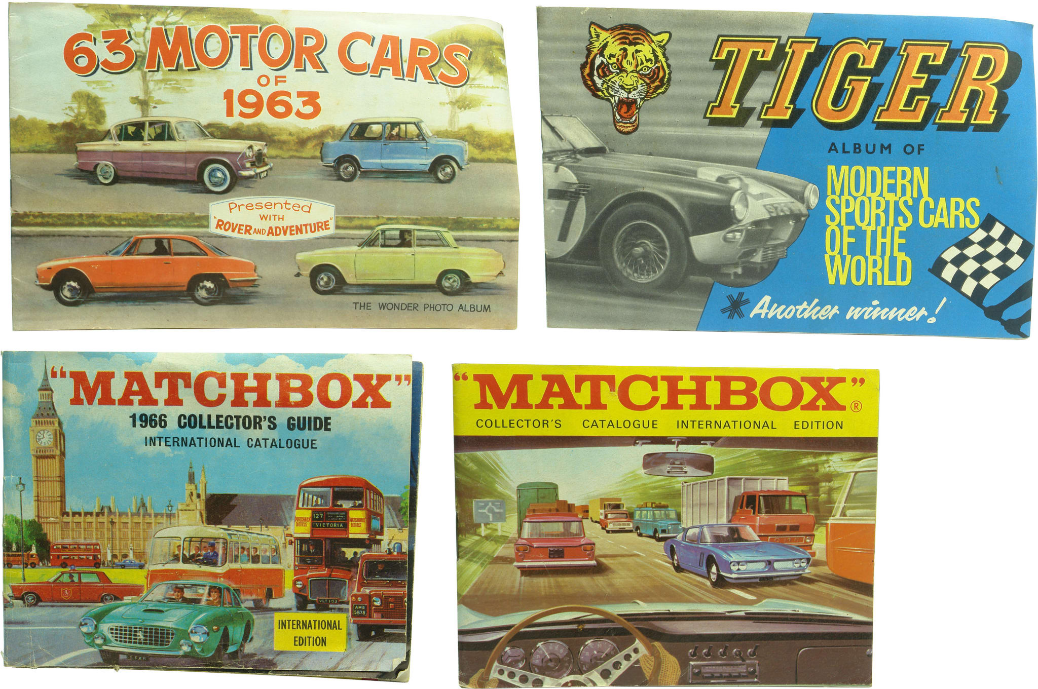 Vintage Car Model Car Booklets