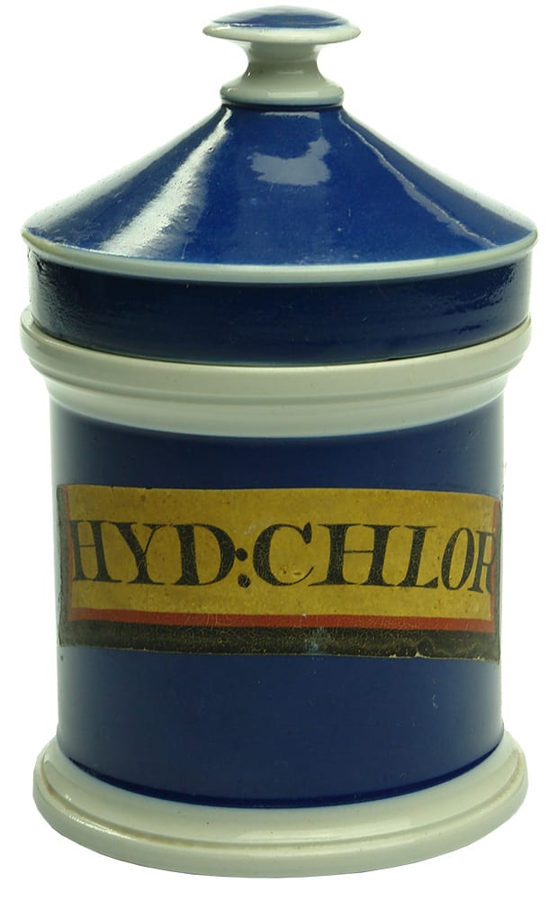 Antique Ceramic Pharmacy Jar