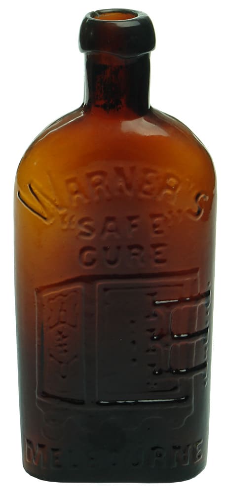 Antique Warner's Safe Cure Remedies Nervine Bottle