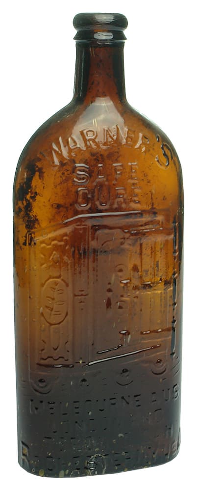 Antique Warner's Safe Cure Remedies Nervine Bottle