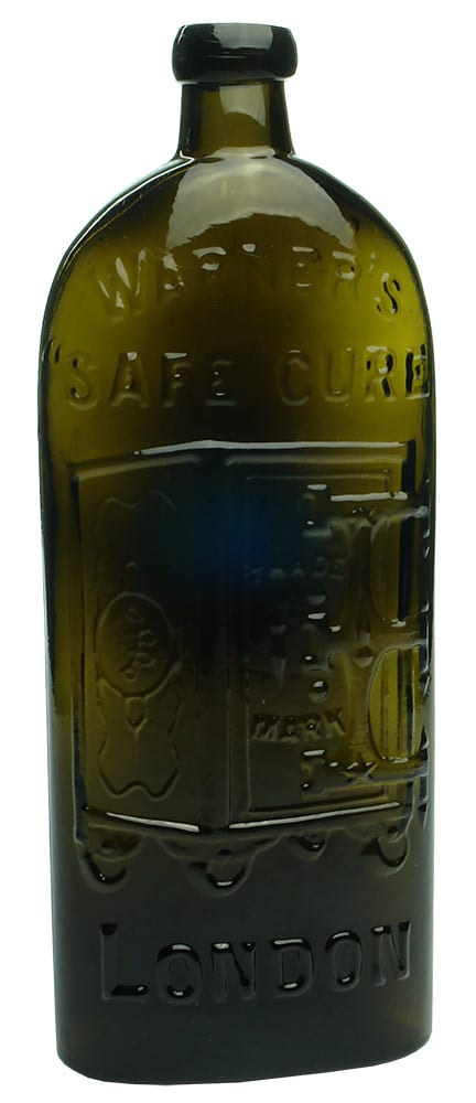 Antique Warner's Safe Cure Remedies Nervine Bottle