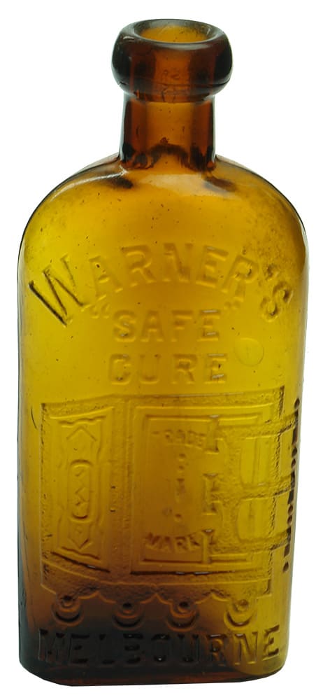 Antique Warner's Safe Cure Remedies Nervine Bottle