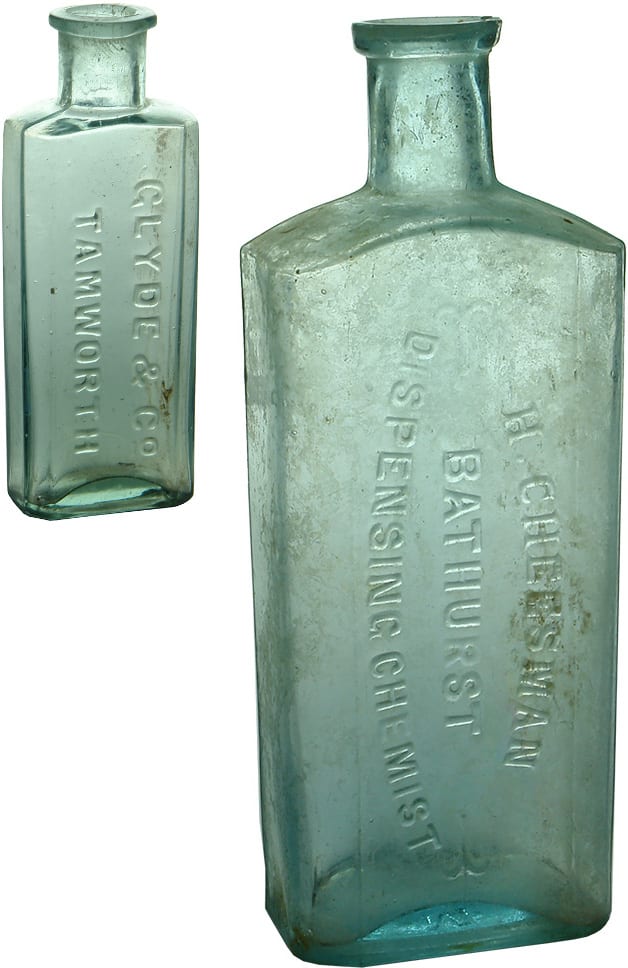 Antique Chemist Medicine Cure Bottles