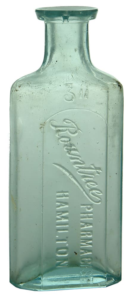 Rountree Pharmacist Hamilton Chemist Bottle