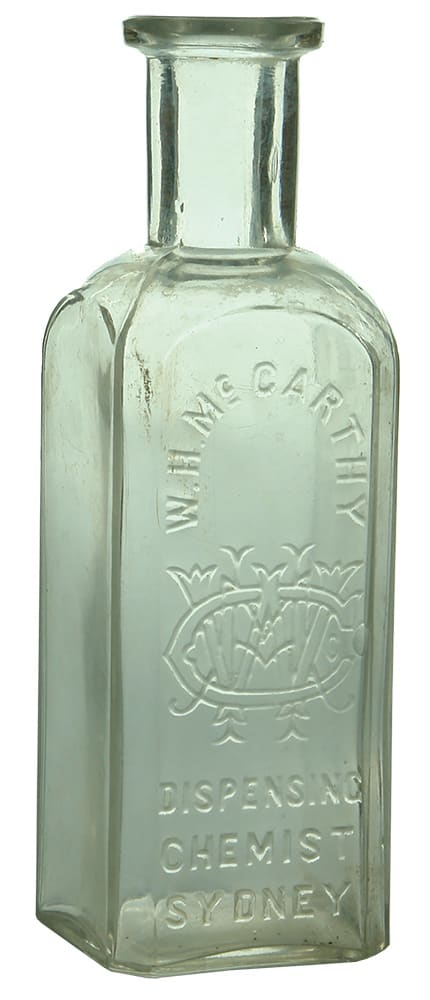 McCarthy Dispensing Chemist Sydney Bottle