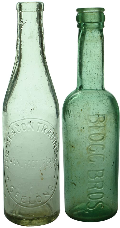 Antique Household Pickles Sauces Bottles