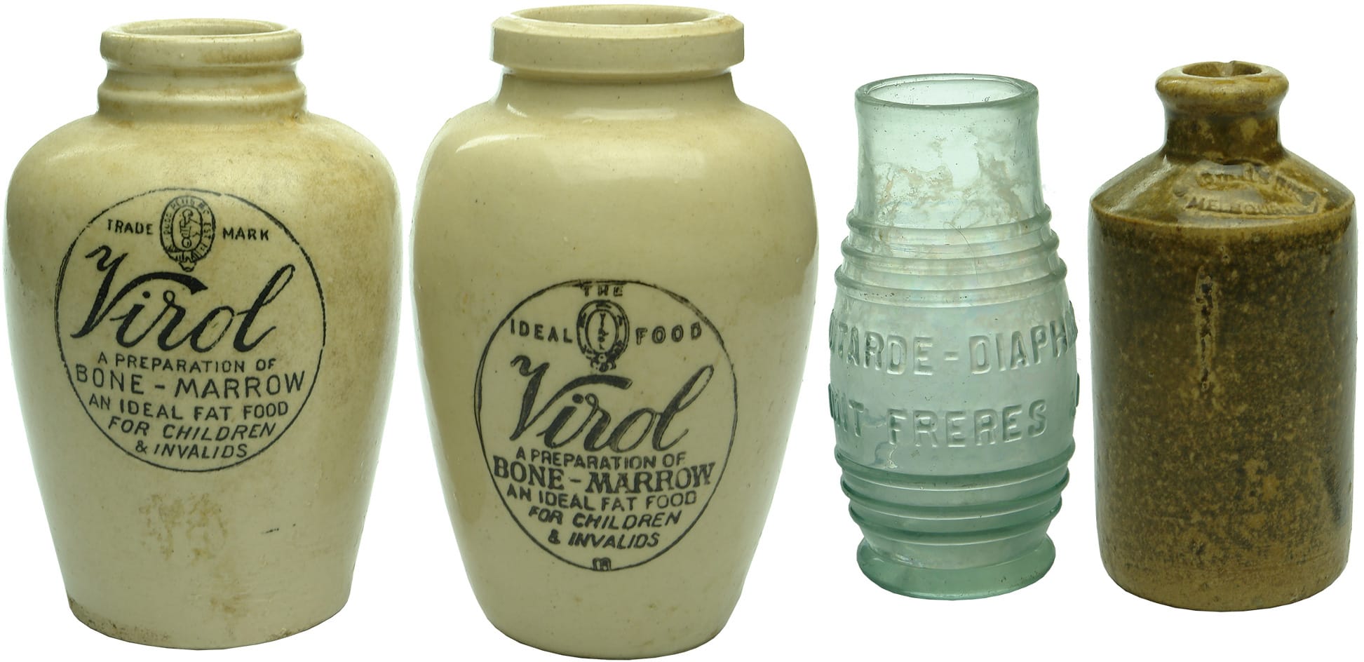 Antique Household Pickles Sauces Bottles