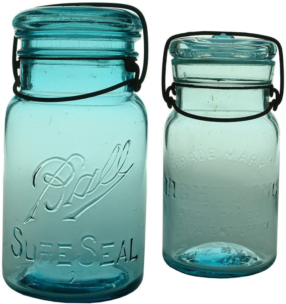 Vintage Fruit Preserving Jars