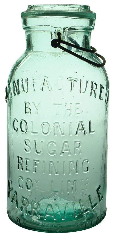 Colonial Sugar Refining Yarraville Fruit Jar