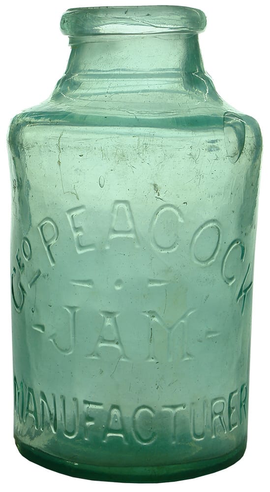 Geo Peacock Jam Manufacturer Jar