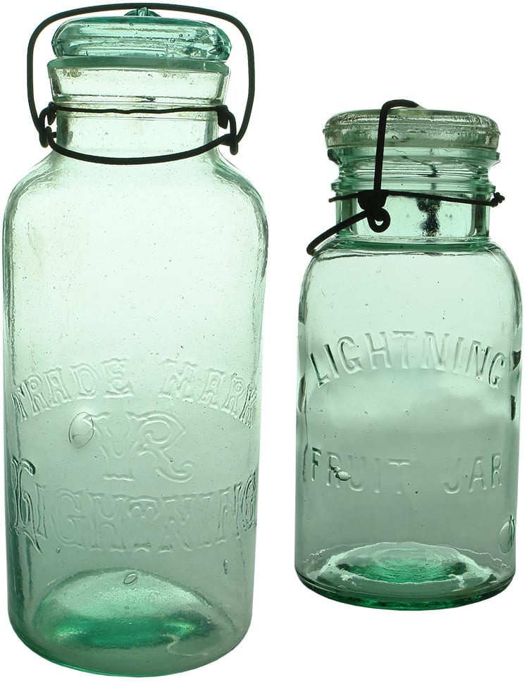 Vintage Fruit Preserving Jars