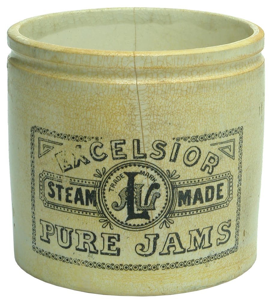 Excelsior Pure Jams Stoneware Jar