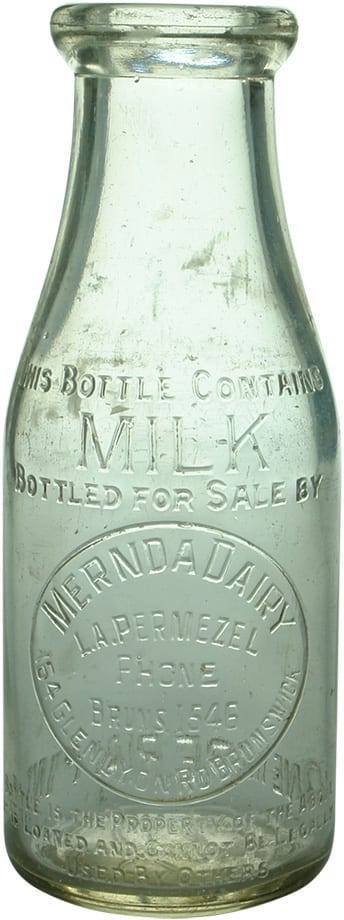 Permezel Mernda Dairy Milk Bottle