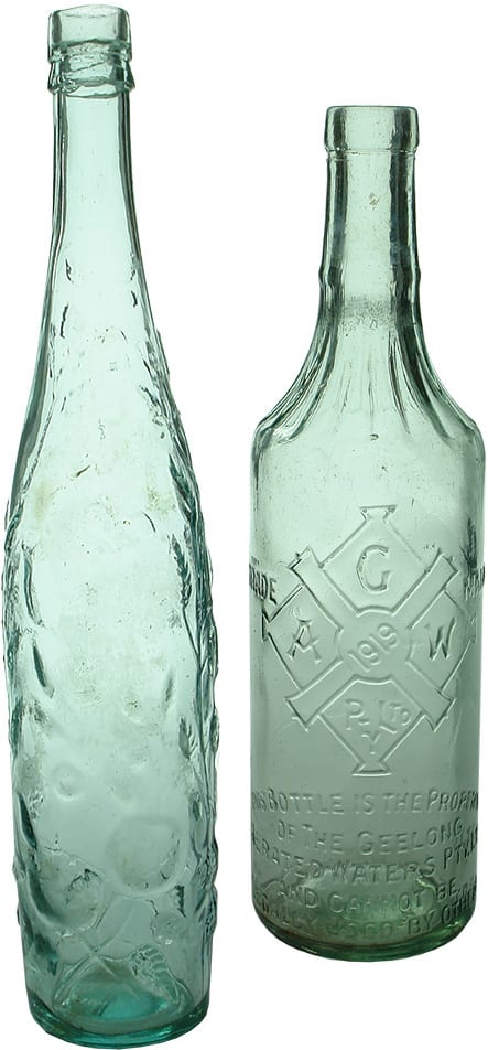 Antique Cordial Bottles