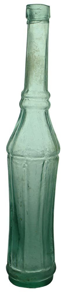 Antique Pinch Waisted Salad OIl Condiment Bottle