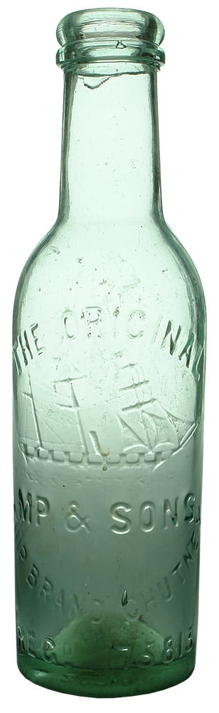 Original Ship Brand Chutney Bottle