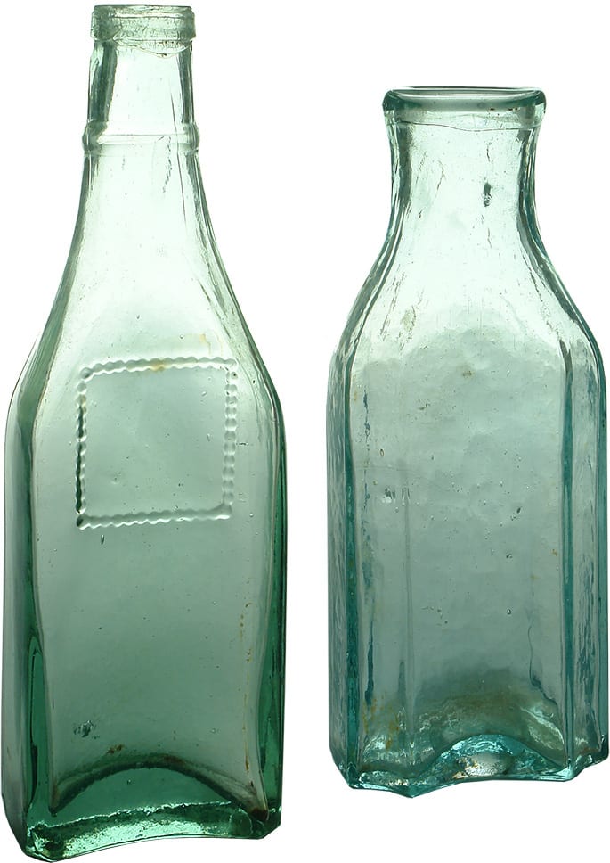 Antique Mustard Sauce Bottles