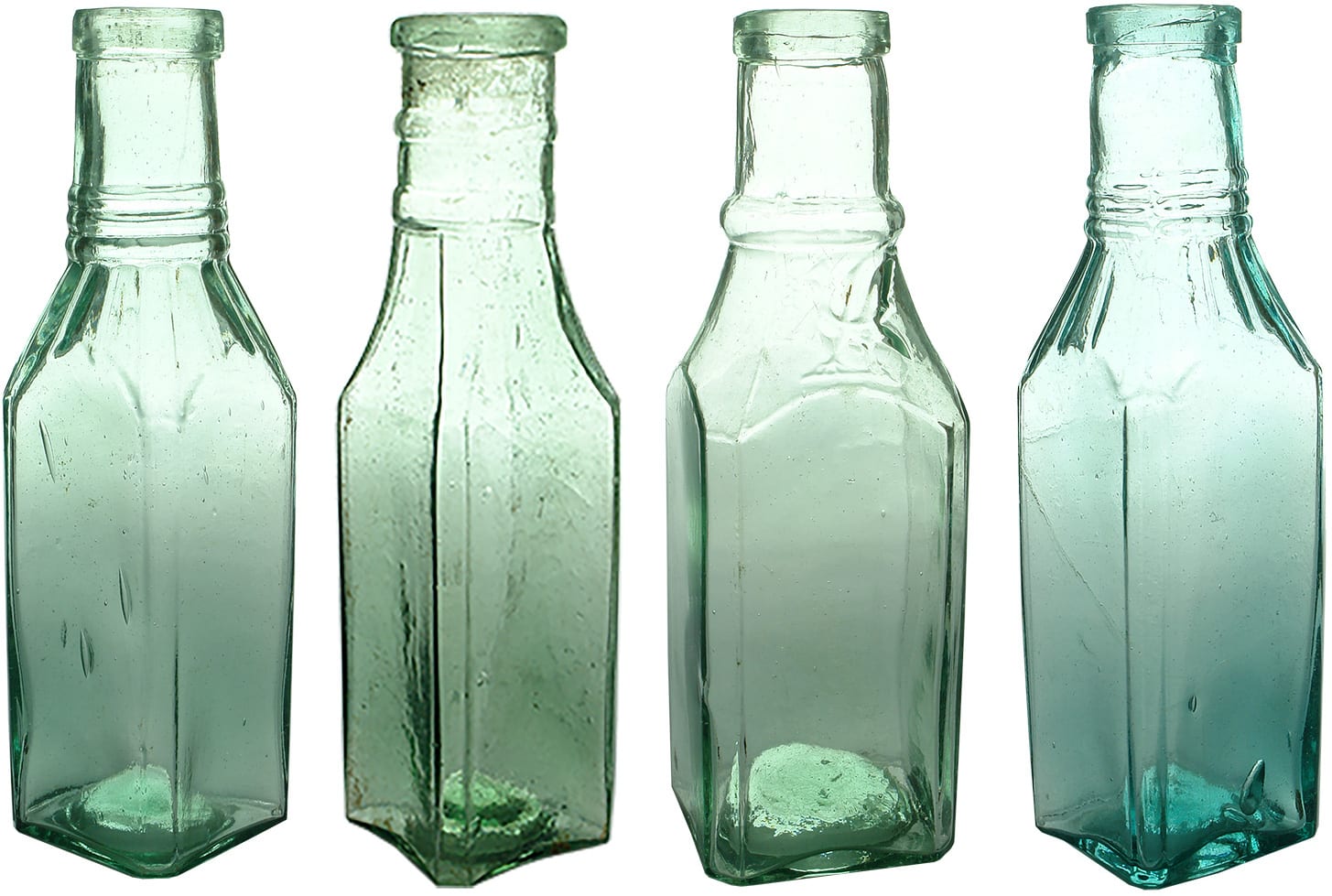 Antique Victorian Goldfields Era Pickle Bottles