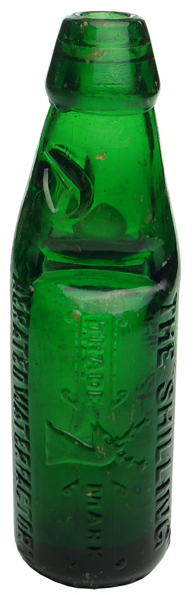 The Shilling Kimberley Green Glass Bottle Codd