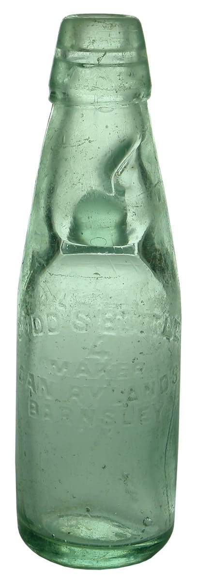 Codd's Bottle Dan Rylands Barnsley Antique