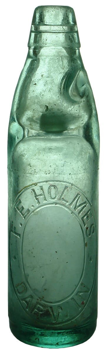Holmes Darwin Antique Codd Marble Bottle