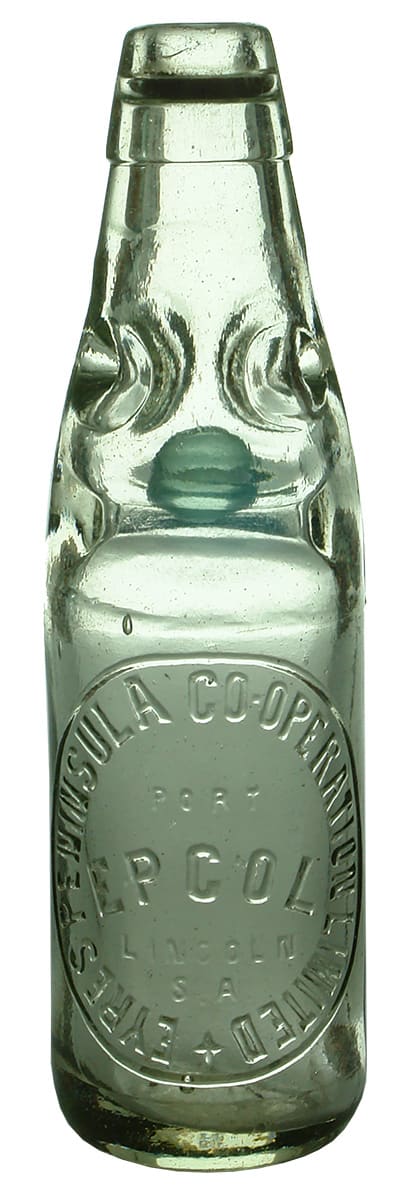 EPCOL Port Lincoln Old Codd Marble Bottle