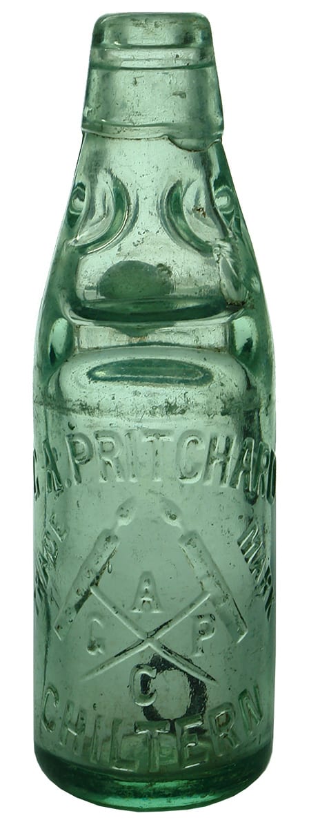 Pritchard Chiltern Miners Candles Codd Marble Bottle