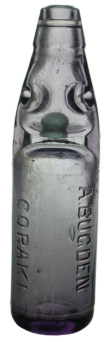 Bugden Coraki Antique Codd Marble Bottle