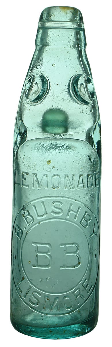 Lemonade Bushby Lismore Codd Marble Bottle