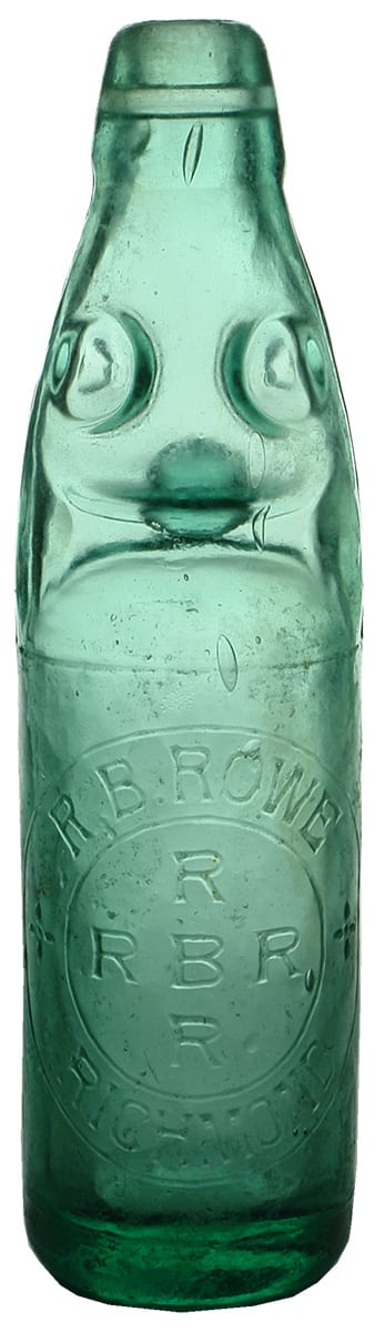 Rowe Richmond Queensland Codd Marble Bottle