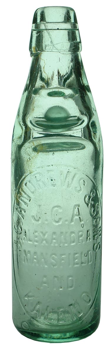 Andrews Alexandra Mansfield Kaleno Antique Codd Bottle