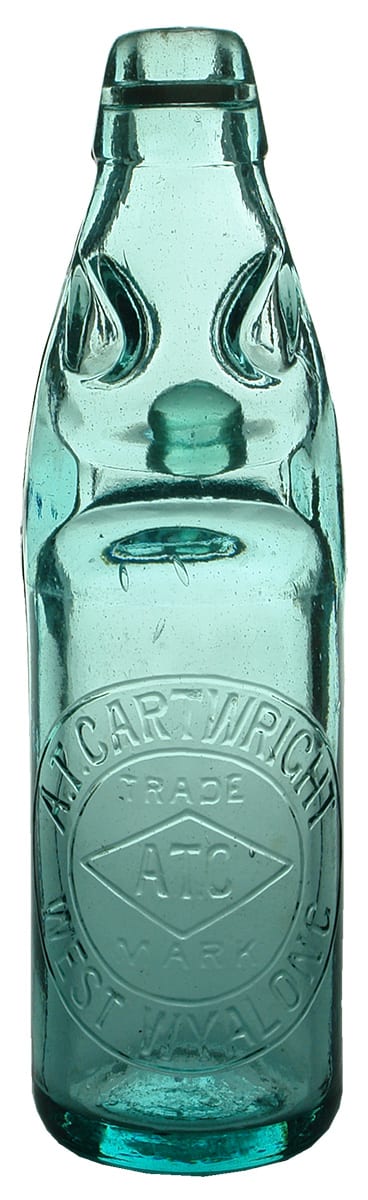 Cartwright West Wyalong Diamond Codd Marble Bottle