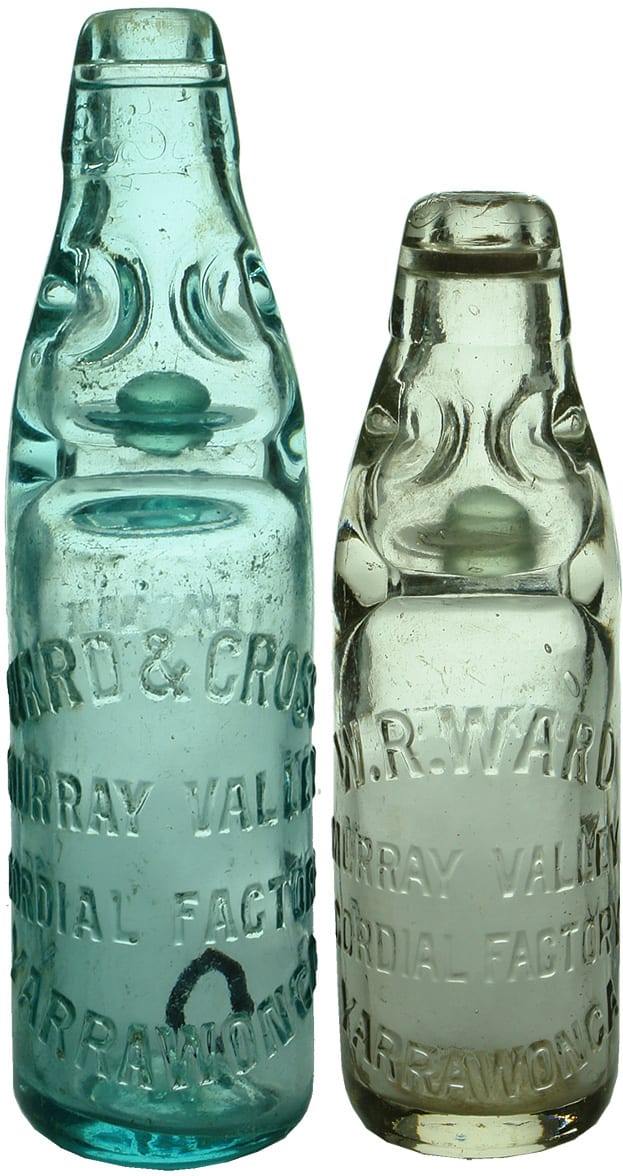 Antique Codd Marble Aerated Water Bottles
