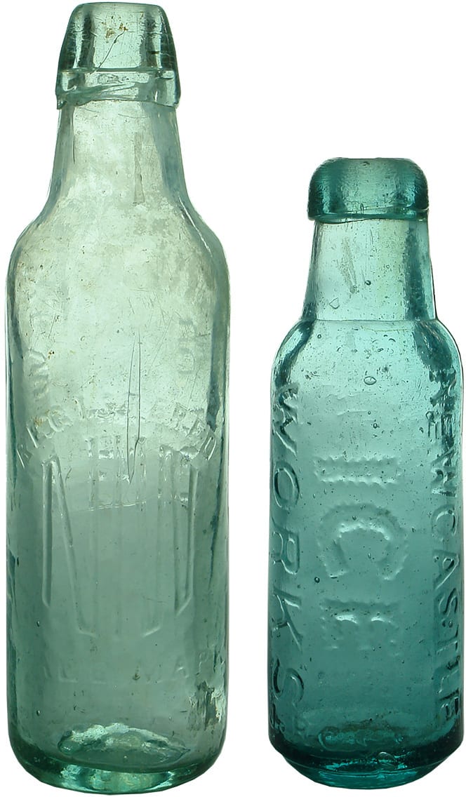 Antique Lamont Soft Drink Bottles