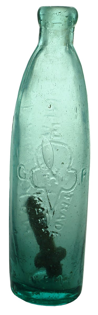 Redman Newcastle Antique Patent Soda Bottle