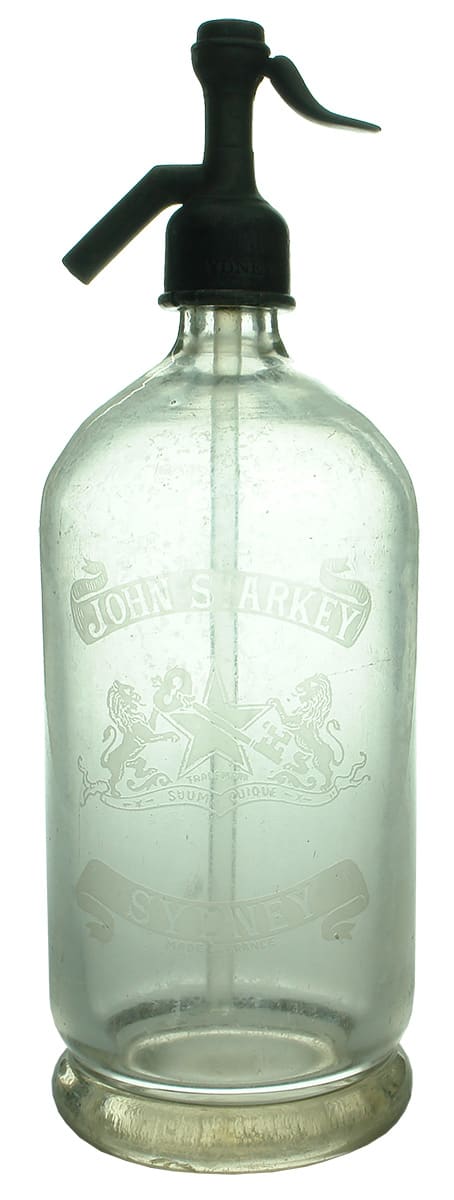 John Starkey Sydney Antique Soda Syphon