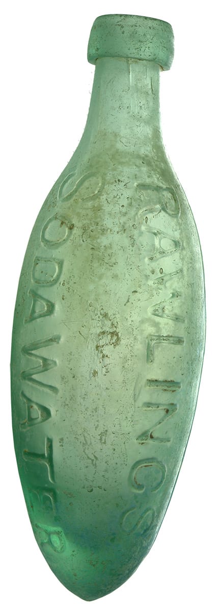 Rawlings Soda Water Nassau Street Marylebone Bottle