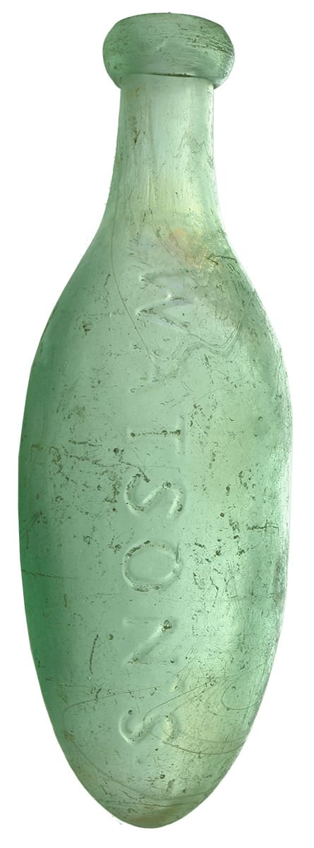Watson's Superior Soda Water Antique Torpedo Bottle
