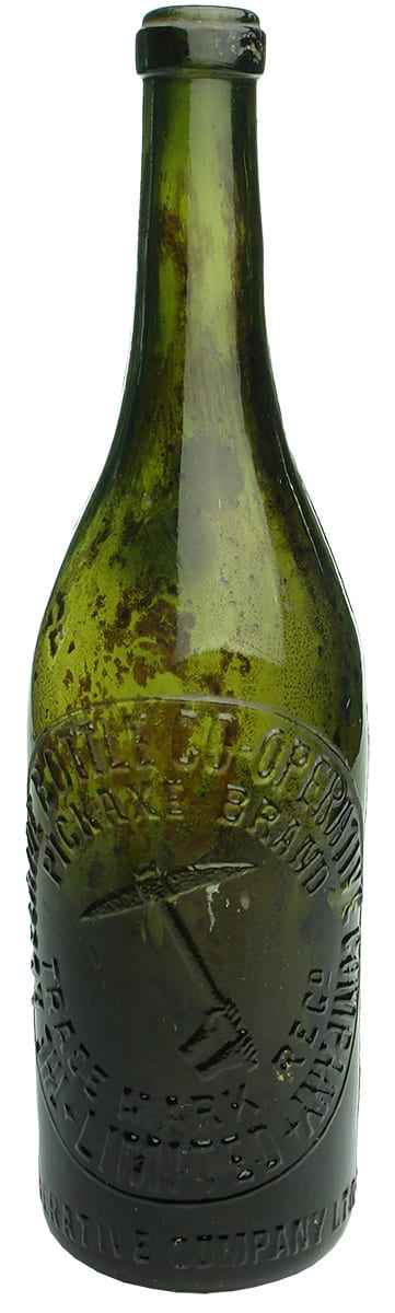 Adelaide Bottle Cooperative Antique Beer Bottle