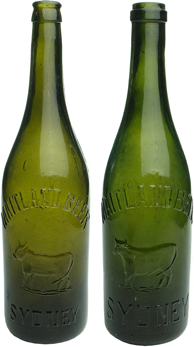 Maitland Antique Beer Bottles