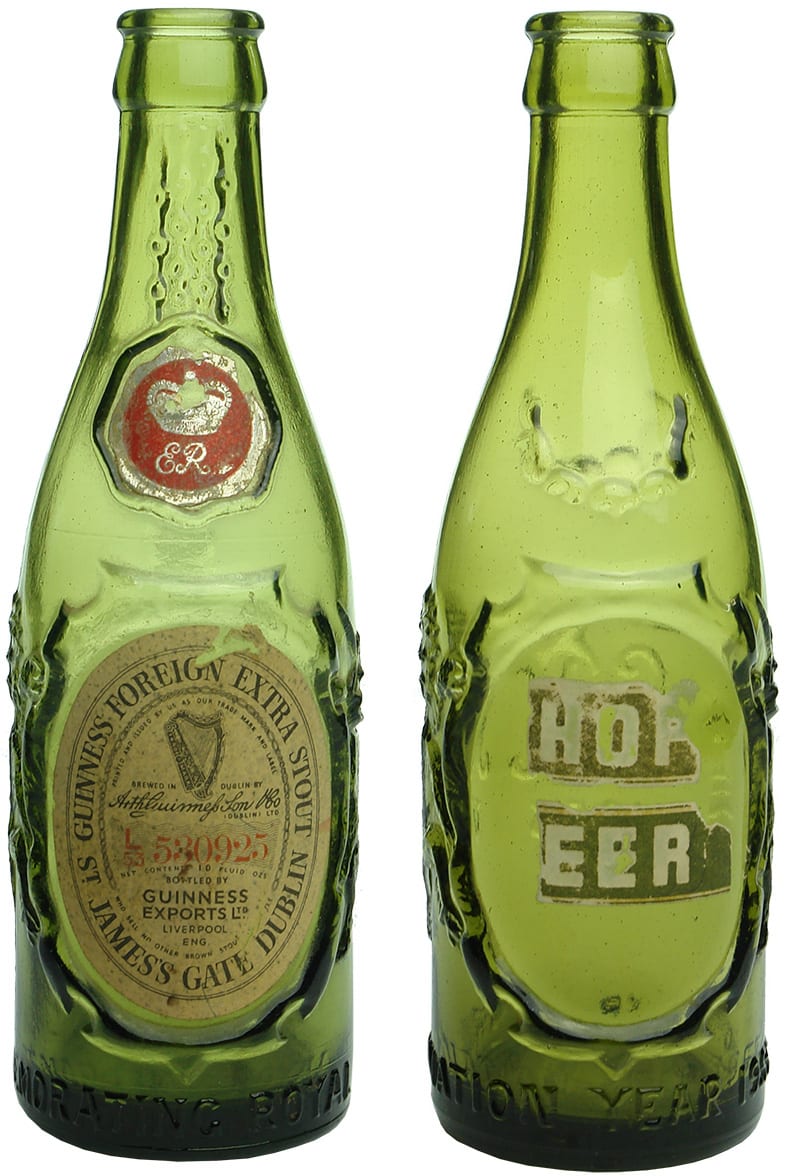 Guiness Vintage Beer Stout Bottles