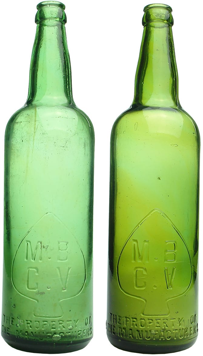 Antique Vintage Australian Beer Bottles